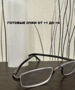 Ready-Made Reading Glasses with Case (+3.00)