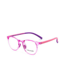 CALANDO 2236 C4 Pink Crystal Eyeglass Frames