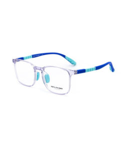 CALANDO 5288 C6 Crystal Blue Medical Eyeglasses Frames