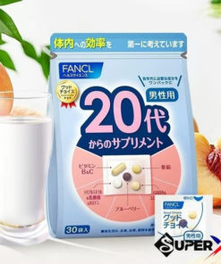 Fancl Japanese Vitamins for Men (20s & 30s) - 30 Pack