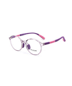 Calando 5289 C5 Violet Crystal Eyeglass Frames