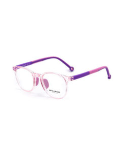 CALANDO 2233 C4 Pink Crystal/Violet Medical Eyeglass Frames