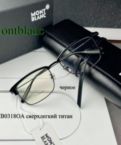 Montblanc MB0318OA Titanium Eyeglass Frames