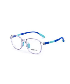 CALANDO 5290 C6 Eyeglass Frames: Crystal/Blue
