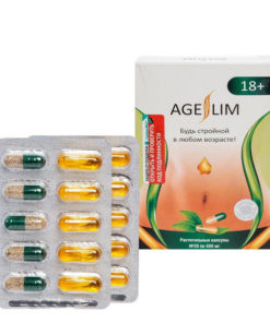 AgeSlim 18+ Capsules (20 x 0.5g)