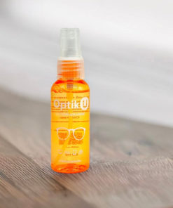 Optik U Orange Lens Cleaning Spray & Microfiber Cloth