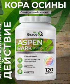 Natural Aspen Bark Capsules