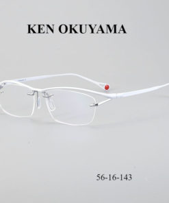 Pure Titanium Kiyoyuki Okuyama KO-229 Rimless Glasses for Men & Women