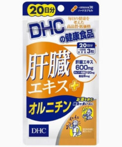 DHCLiver Extract: 20-Day Supply for Liver Support with Pork Liver Extract & Ornithine