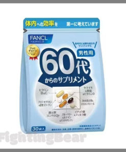 FANCL Men's 60+ Health & Vitality Complex: Boost Energy & Active Lifestyle