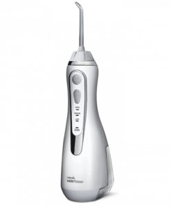 Waterpik WP-560EU Portable Water Flosser: 180ml, 4 Tips, White