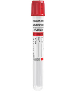 6ml Blood Collection Tubes with Clot Activator (100 Pack) - ELAMED Z13100