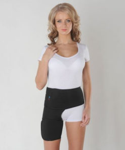Black Crèat Hip Brace B-812 (Right, 80-90cm)
