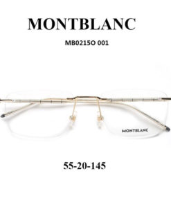 Montblanc MB0215O Rimless Metal Eyeglass Frames