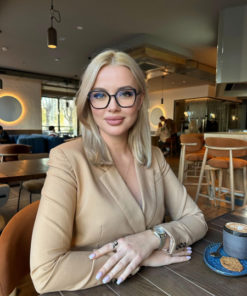 Stylish Square Blue Light Blocking Glasses for Women
