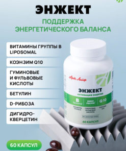 ArtLife Engect CoQ10 & B Vitamins: 60 Capsules for Energy