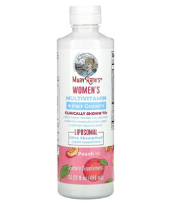 Mary Ruth's Women's Hair Growth Multivitamin Liposomal Peach (450ml)