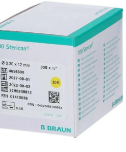 B.Braun Sterican 30G Injection Needles (0.3x12mm), 20 Count