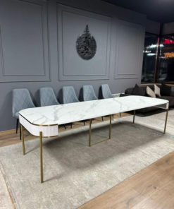 Large Dining Table: 100x300x76 cm