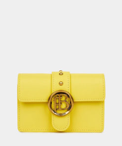 Rosie Leather Handbag: Classic FioreBags Lemon Yellow