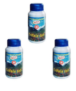 Triphala Tablets for Gut Health & Body Cleansing (3 x 200 Tablets)