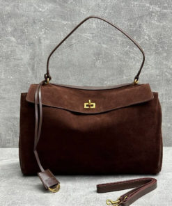 Balenciaga Rodeo Bag Replica - Suede - 40x30x12cm