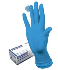Dermagrip High Risk Latex Exam Gloves (Large, 50 Count)