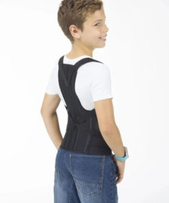 Kids' Black Lumbar Sacral Orthosis (KGC-110), Size M