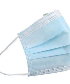 Blue Disposable Face Masks (50 Pack)