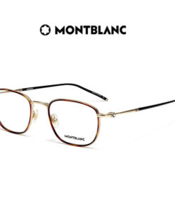 Montblanc MB0161O Retro Metal Eyeglass Frames for Myopia