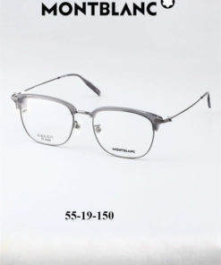 Montblanc MB0316OA Titanium Eyeglass Frames for Myopia