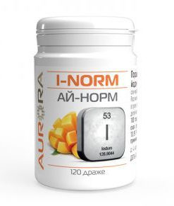 I-Norm Iodine 120 Tablets (250mg)