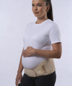 Postpartum & Pregnancy Support Band, Beige, Small (BD-121)