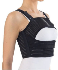 Women's Chest Binder BGC-412, Black, Size M