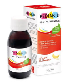 Pediakid Iron & B Vitamins Syrup for Kids (125ml, France)