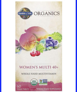 Garden of Life MyKind Organics Women's 40+ Multivitamin (60 Vegan Tablets)
