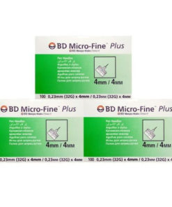 BD Micro-Fine Plus Insulin Pens Needles, 4mm, 300 Count
