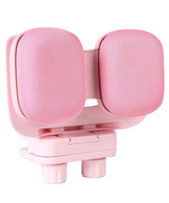 Kids' Posture Corrector & Eye Protection: Pink Desk Mount