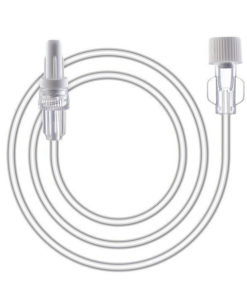 150cm Infusion Extension Tubing (1.5mm Diameter) - 100 Pack