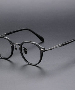 Retro Titanium Eyeglass Frames