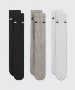 Nike 3-Pack Crew Socks: Value Pack (1 Pair Included)