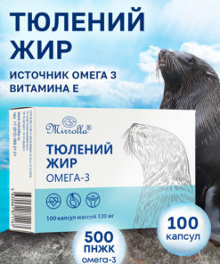 Mirrolla Omega-3 Seal Oil Capsules (100 Count)