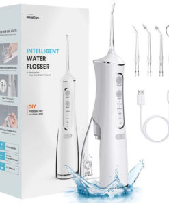 Waterpik WP-462 EU Cordless Plus Portable Water Flosser (White)