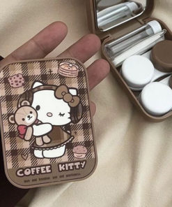 Hello Kitty Rectangular Contact Lens Case