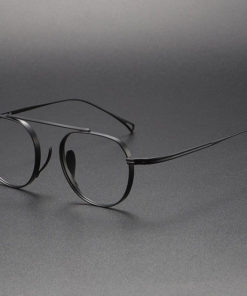 Vankee Tortoise Shell Titanium Eyeglass Frames