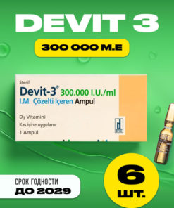 Devit D3 Vitamin Tablets (6-Pack)