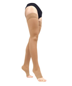 Compression Stockings Beige, Class 1, 1 Pair (ORTO)