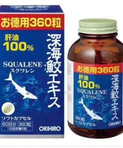Japanese Shark Liver Oil Squalene Capsules - Orihiro 360ct