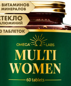 Women's Multivitamin: 13 Vitamins & 12 Minerals (60 Tablets)