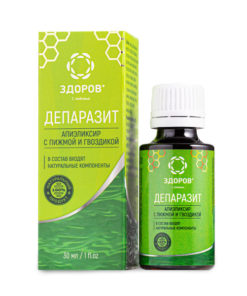 Propolis & Herbs Parasite Cleanse: DEPARASIT Api Elixir
